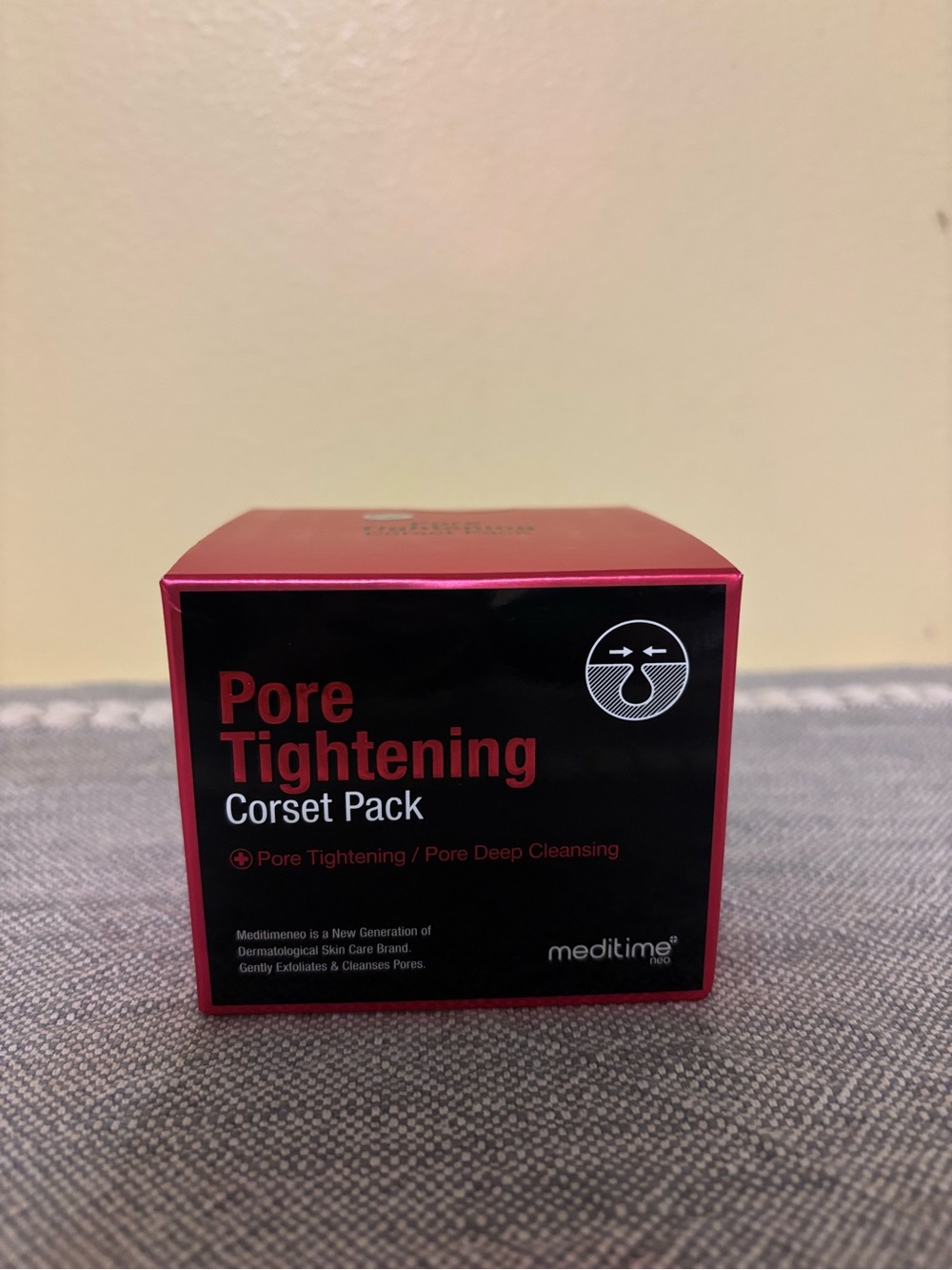 Meditime Pore Tightening Corset Pack - New in Box